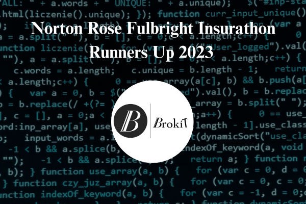 Runners up to Norton Rose Fulbright Insurathon
